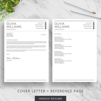 Cover letter template