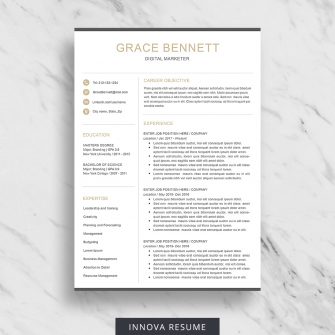 Resume template