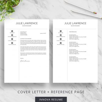 Cover letter template