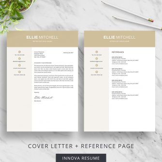 Cover letter template