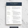 Modern resume template