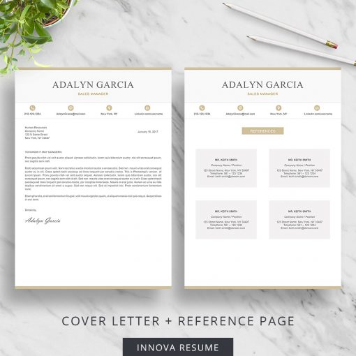 Cover letter template