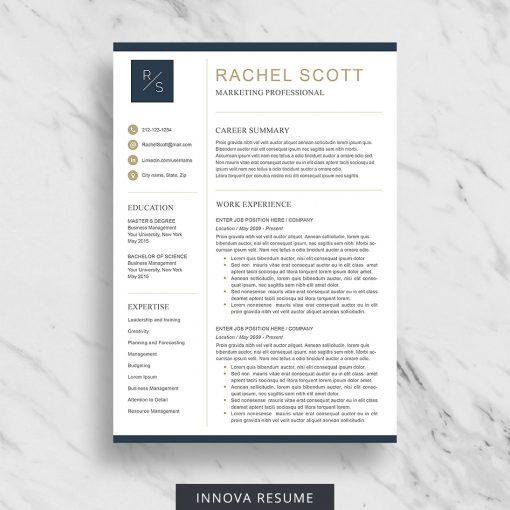 Creative resume template