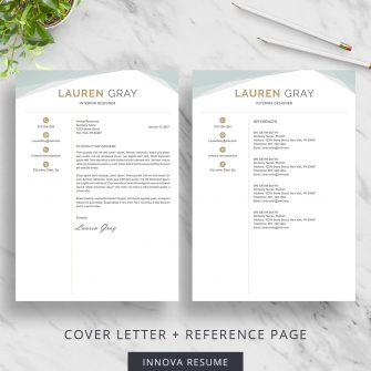 Creative cover letter template