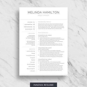 Basic resume template