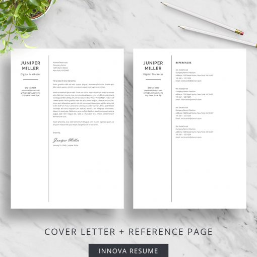 ATS cover letter template