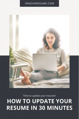 Update Your Resume in 30 Minutes